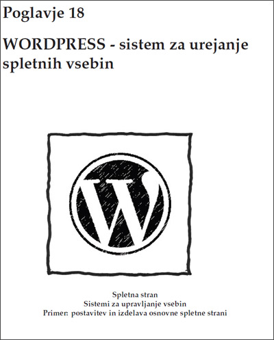 WORDPRESS - sistem za urejanje spletnih vsebin